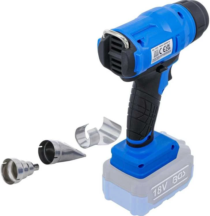 Bgs Technic Belaidis šilumos pistoletas | 18 V | be baterijos (7372)