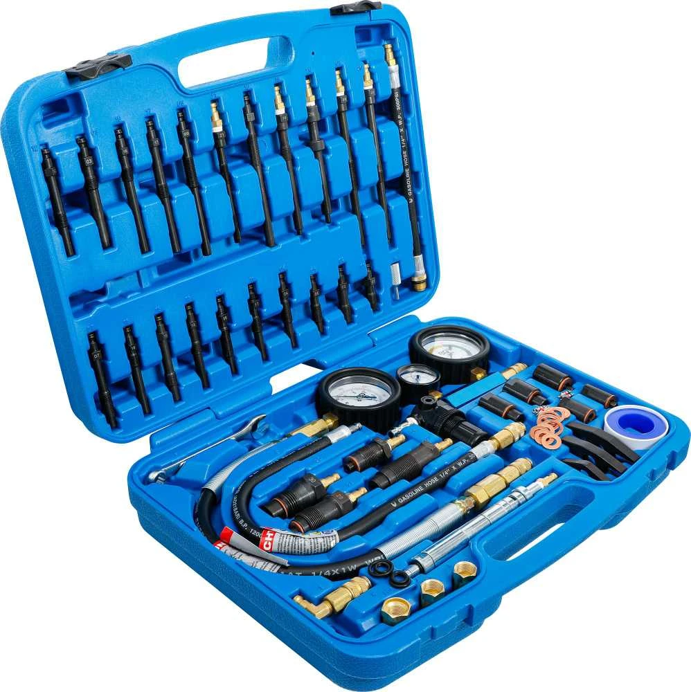 Bgs Technic Benzino ir dyzelinio variklio suspaudimo ir nuotėkio testavimo rinkinys (8401)