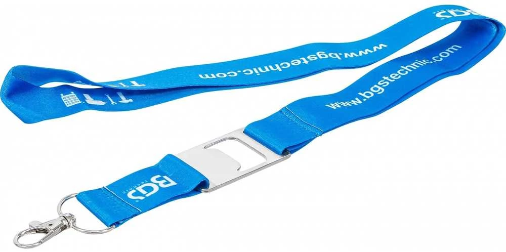 Bgs Technic BGS kaklo dirželis su butelių atidarytuvu | su karabinu (91021)