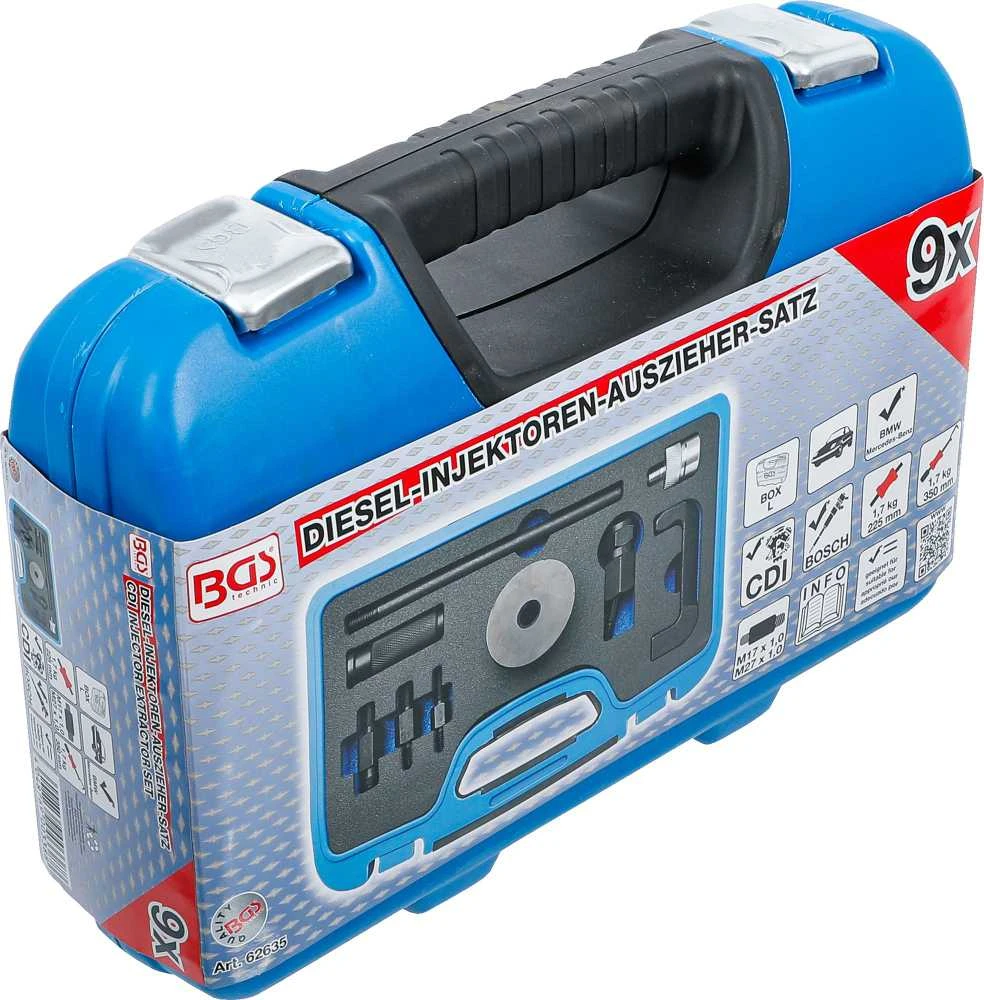 Bgs Technic CDI purkštukų ištraukimo rinkinys | 8 vnt. (62635)