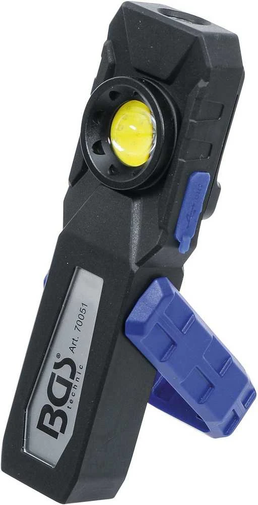 Bgs Technic COB LED darbo lempa su magnetu ir kabliu | 4 režimai (70051)