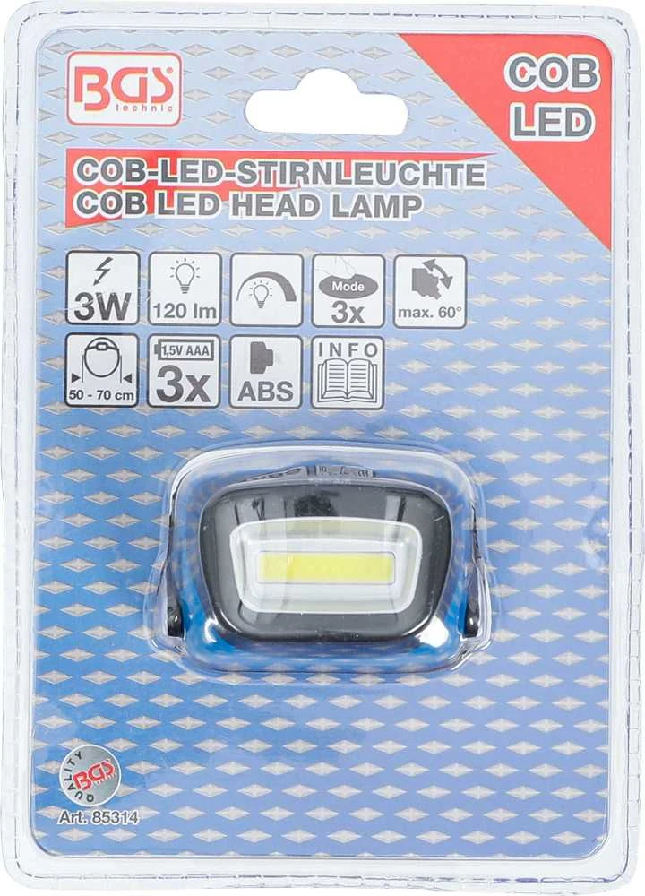 Bgs Technic COB LED galvos lempa (85314)