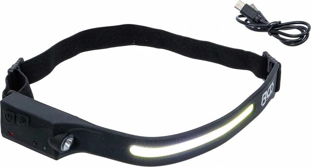 Bgs Technic COB LED galvos žibintas | su judesio jutikliu (85355)
