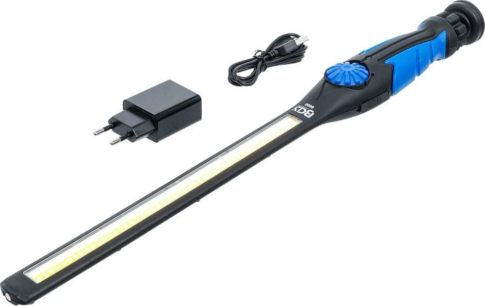 Bgs Technic COB-LED / UV darbo lempa | baltas ir geltonas LED | itin plokščio tipo (6660)