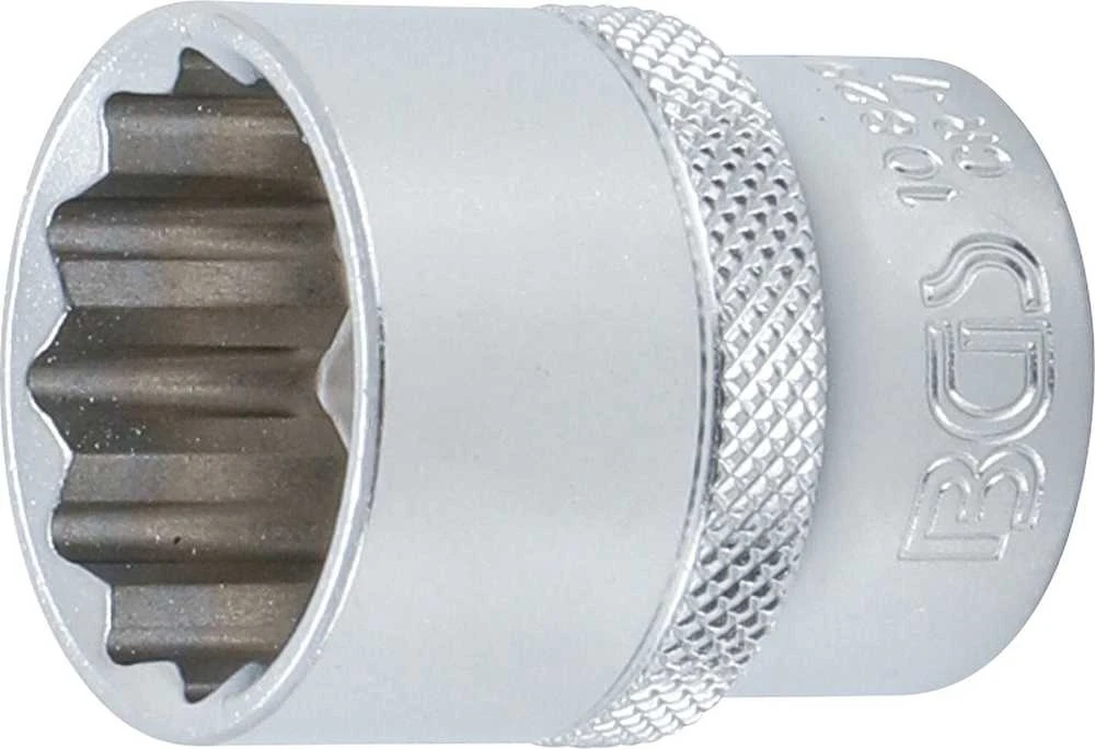 Bgs Technic Colinių galvučių rinkinys 12 kampų | 12,5 mm (1/2") | 3/8" - 15/16"| 10 vnt. (9114)