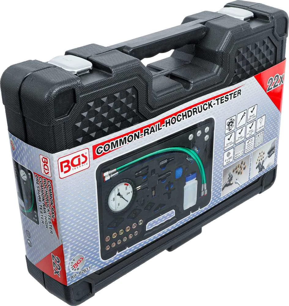Bgs Technic Common Rail aukšto slėgio testeris (62611)