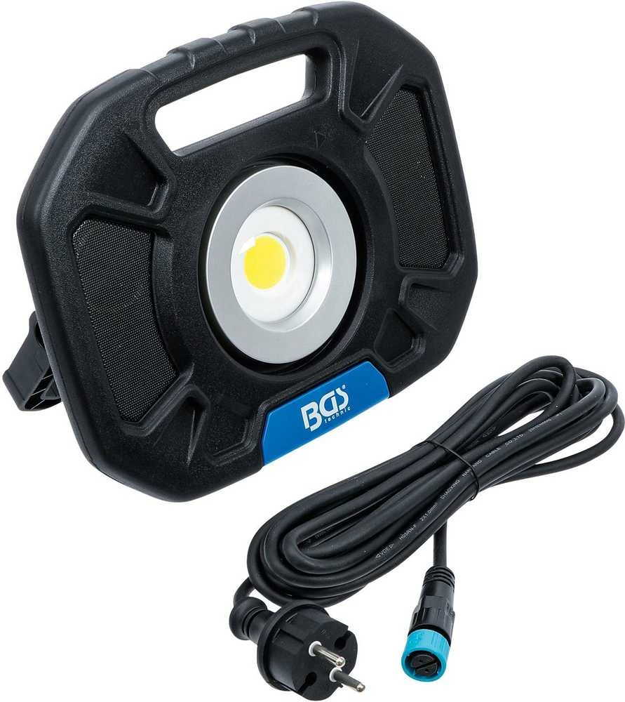Bgs Technic Darbo lempa | akumuliatorinė / powerbank | COB-LED | 40 W | su vidiniais garsiakalbiais (85332)