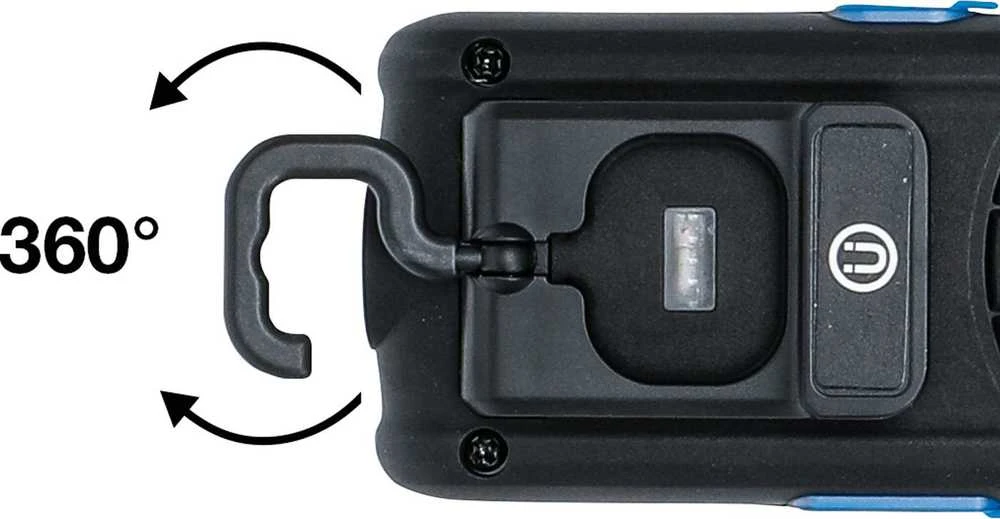 Bgs Technic Darbo lempa akumuliatorinė | COB LED | 360 Lm (85335)