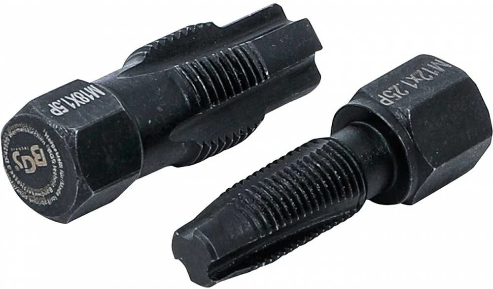 Bgs Technic Deguonies jutiklio sriegio taisymo įrankis M18 x 1,5 mm | M12 x 1,25 mm | 2 vnt. (65591)