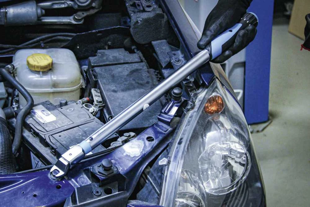 Bgs Technic Dinamometras | 9 x 12 mm įstatomiems įrankiams | 10 - 50 Nm (2809)