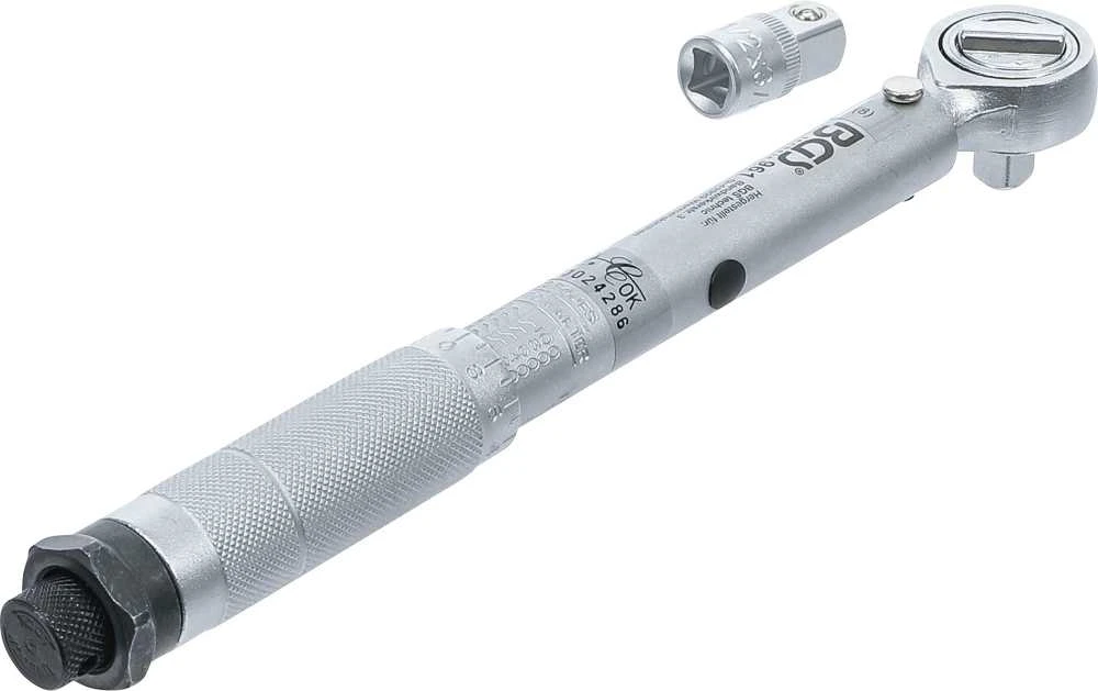 Bgs Technic Dinamometrinis raktas | 10 mm (3/8") | 20–110 Nm | su adapteriu (961)