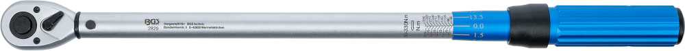 Bgs Technic Dinamometrinis raktas | 12.5 mm (1/2") | 60 - 330 Nm (2829)