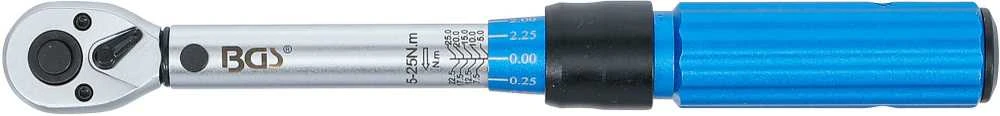 Bgs Technic Dinamometrinis raktas | 6.3 mm (1/4") | 5 - 25 Nm (2825)