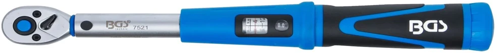 Bgs Technic Dinamometrinis raktas | 6.3 mm (1/4") | 5 - 30 Nm (7521)