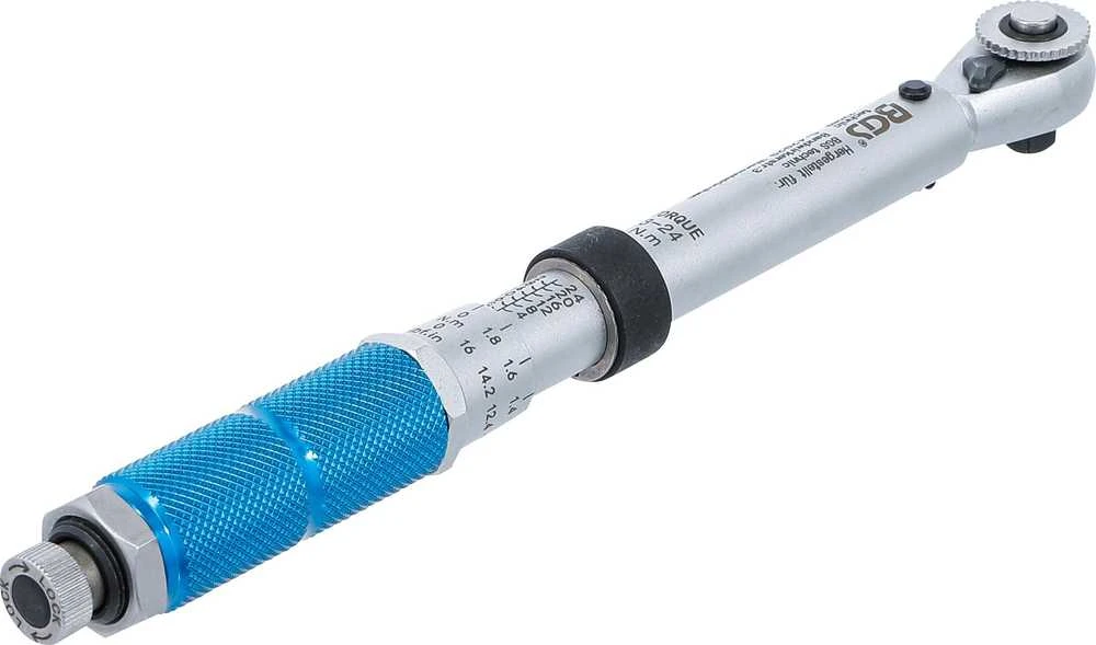 Bgs Technic Dinamometrinis raktas | 6,3 mm (1/4") | 3–24 Nm (72089)
