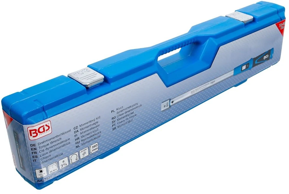 Bgs Technic Dinamometrinis raktas | 70 - 350 Nm | 14 x 18 mm (7531)