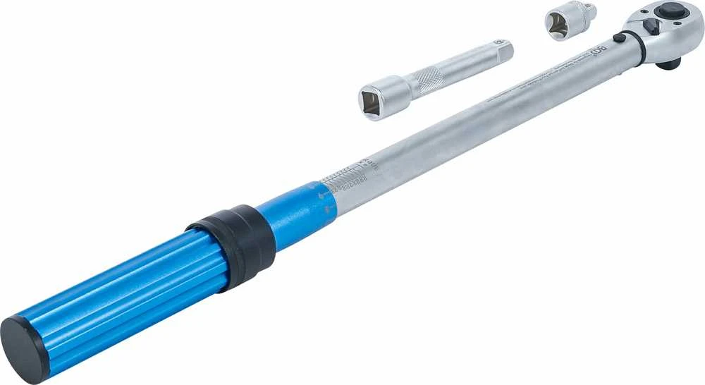 Bgs Technic Dinamometrinis raktas + adapteris + ilgintuvas | 12.5 mm (1/2") | 40 - 220 Nm | 3 vnt. (2837)