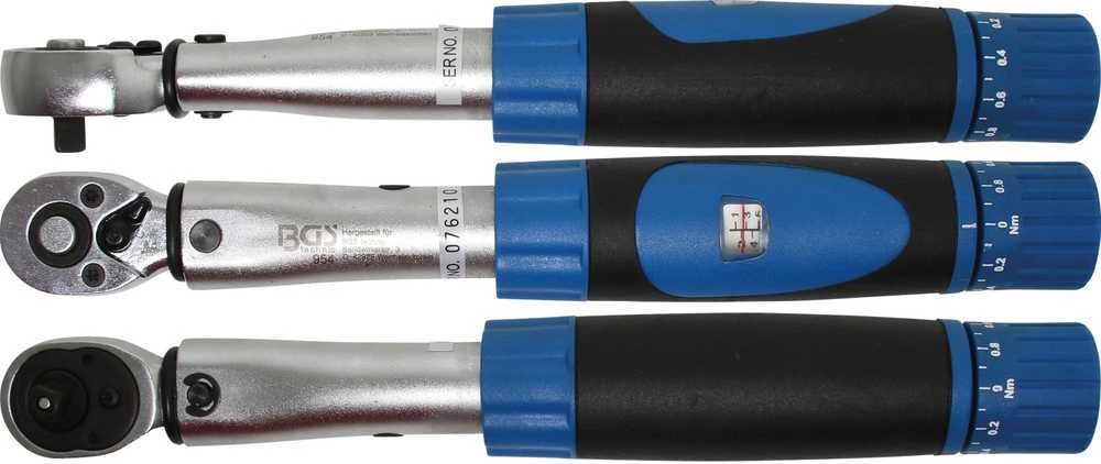 Bgs Technic Dinamometrinis raktas | su skale | 6.3 mm (1/4") | 1 - 6 Nm (954)