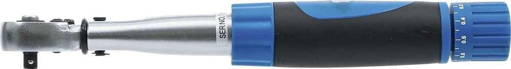 Bgs Technic Dinamometrinis raktas | su skale | 6.3 mm (1/4") | 1 - 6 Nm (954)