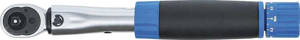 Bgs Technic Dinamometrinis raktas | su skale | 6.3 mm (1/4") | 1 - 6 Nm (954)