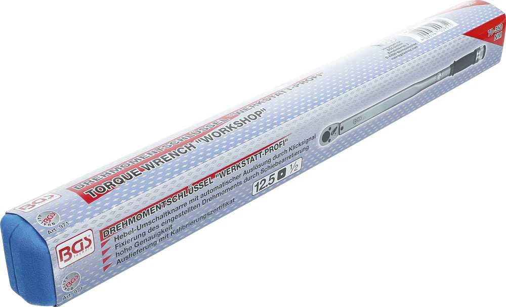 Bgs Technic Dinamometrinis raktas | "Workshop" | 12.5 mm (1/2") | 70 - 350 Nm (971)