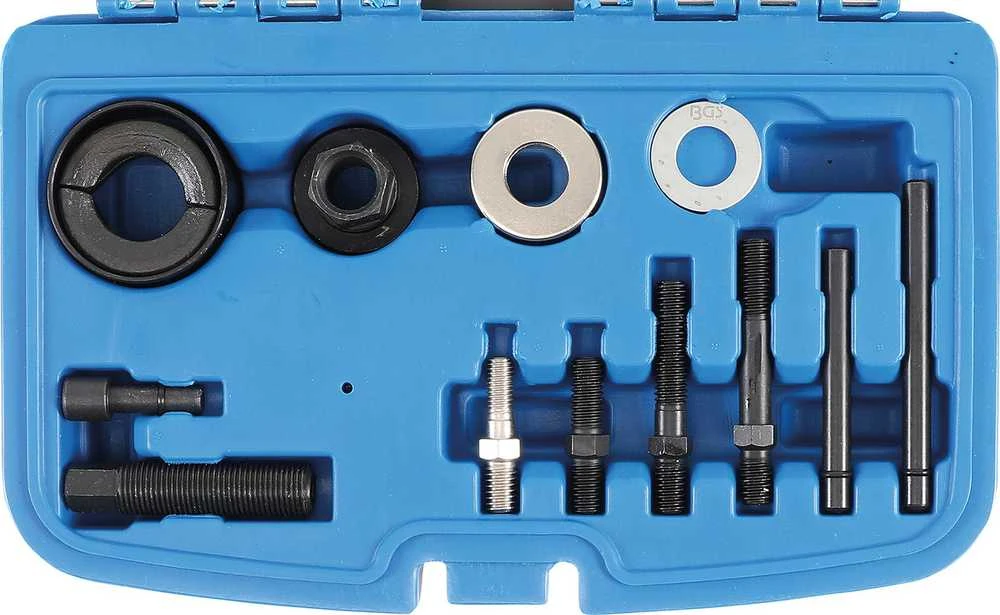 Bgs Technic Diržo skremulio išmontavimo ir surinkimo komplektas | GM, Ford | 13 vnt. (7754)