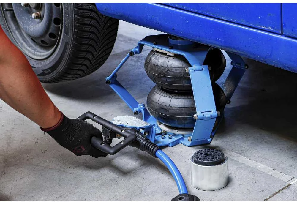Bgs Technic Domkratas pneumatinis | mobilus | 140–505 mm | 2000 kg (71010)