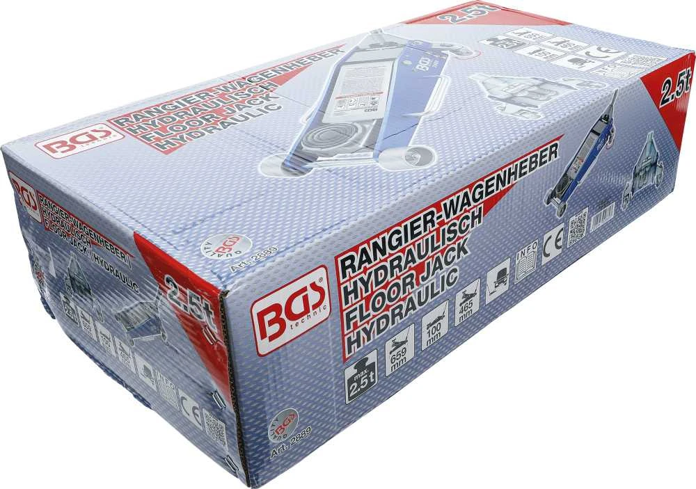 Bgs Technic Donkratas | hidraulinis | Aliuminio ir plieno konstrukcija | 2,5 t (2889)