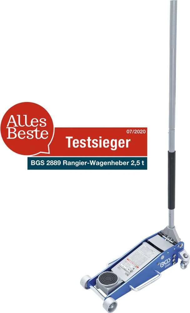 Bgs Technic Donkratas | hidraulinis | Aliuminio ir plieno konstrukcija | 2,5 t (2889)