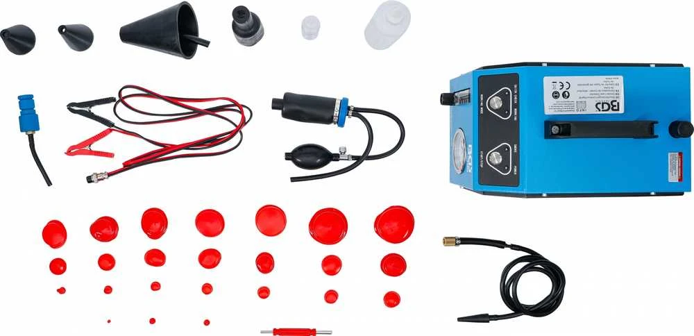 Bgs Technic Automobilinių sistemų dūmų nuotėkio detektorius | 12 V | 15–20 l/min (74555B)