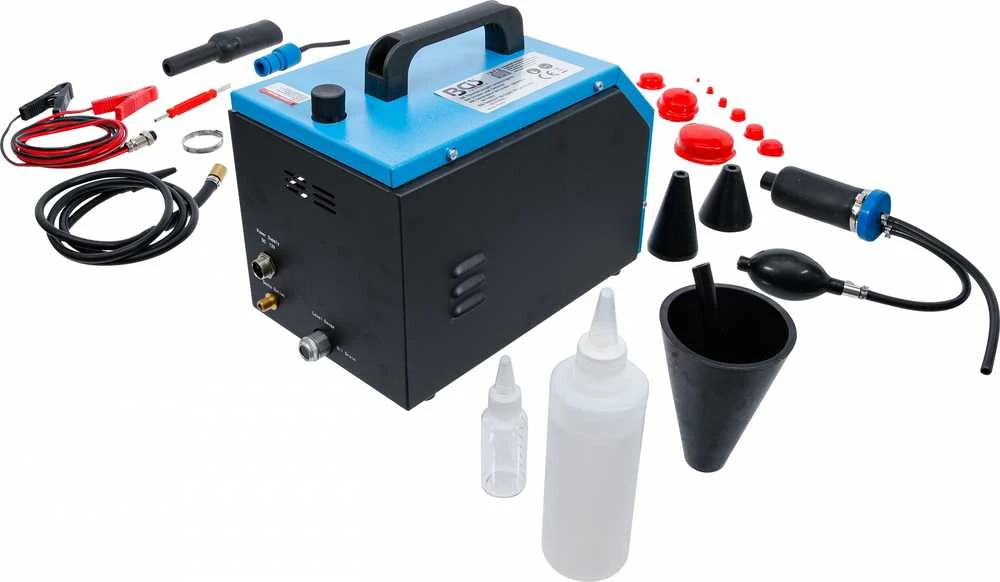 Bgs Technic Automobilinių sistemų dūmų nuotėkio detektorius | 12 V | 15–20 l/min (74555B)