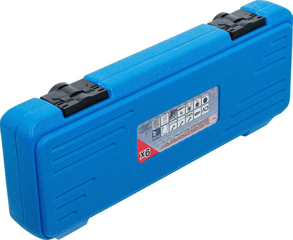 Bgs Technic Durų vyrių montavimo įrankių komplektas (8415)