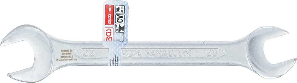 Bgs Technic Dvigubas atviras veržliaraktis | 20 x 22 mm (1184-20x22)