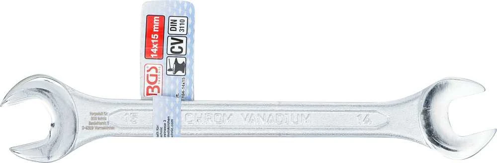 Bgs Technic Dvigubas atviras veržliaraktis | 14 x 15 mm (1184-14x15)