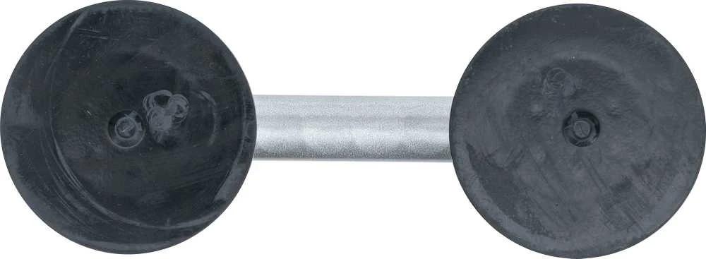 Bgs Technic Dvigubas vakuuminis stiklo laikiklis | aliuminis | Ø 115 mm | 80 kg (7993)