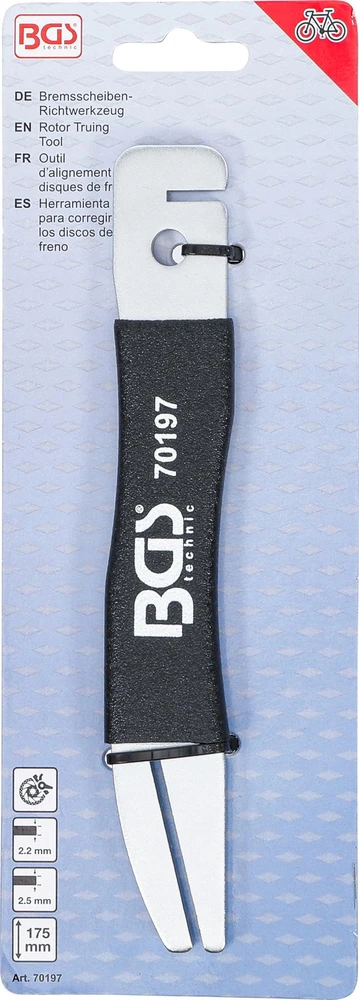 Bgs Technic Dviračio stabdžių disko tiesinimo įrankis BGS | iki 2,5 mm (70197)
