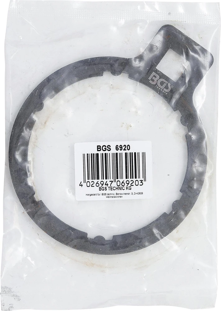 Bgs Technic Dyzelinio kuro filtro raktas | VW ir Volvo (6920)