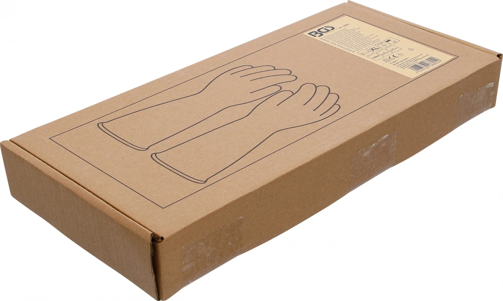 FLO Bgs Technic Elektriko apsauginės pirštinės | su natūralaus latekso izoliacija | 10 dydis (XL) (35891)