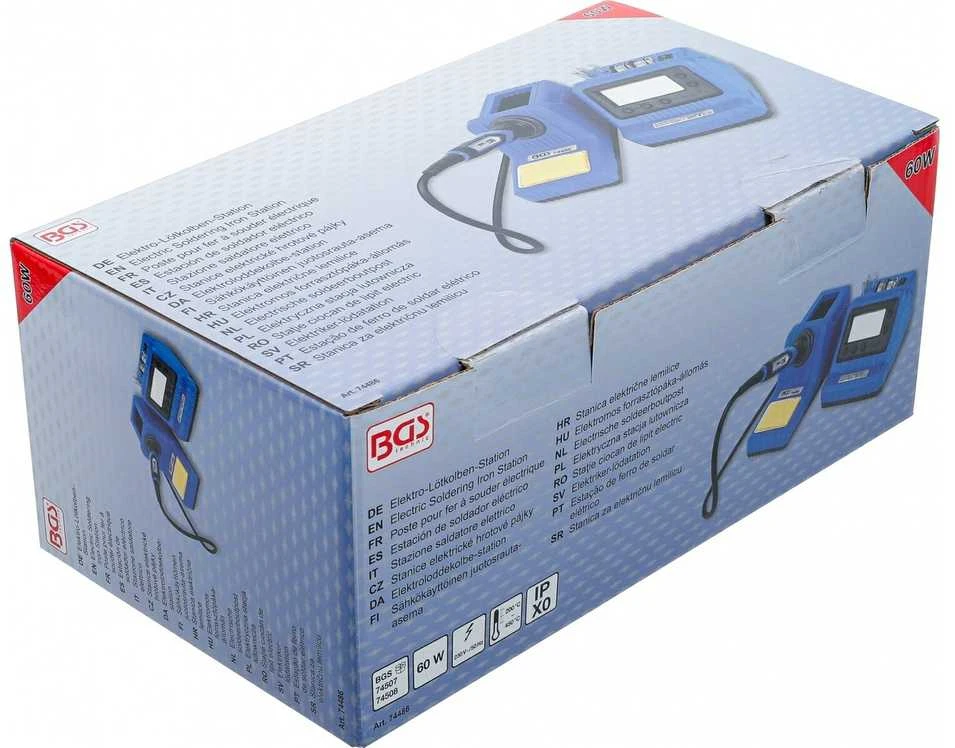 Sthor Bgs Technic Elektrinio lituoklio stotelė | skaitmeninė | 60 W (74486)