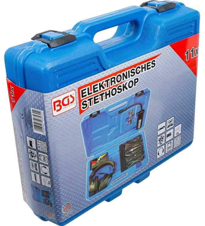 Bgs Technic Elektroninis diagnostinis stetoskopas | 6 zondų rinkinys (3531)