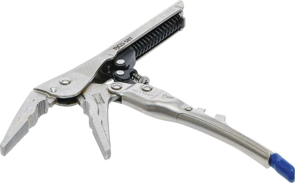 Bgs Technic Fiksuojamos replės | automatinės | ilgu snapu | 230 mm (587)