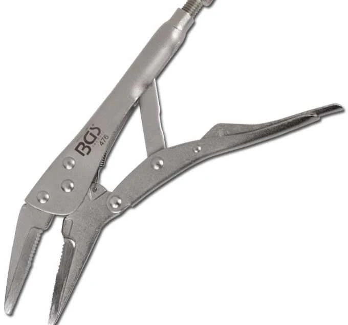 Bgs Technic Fiksuojamos replės ilgu snapu | 170 mm (474)
