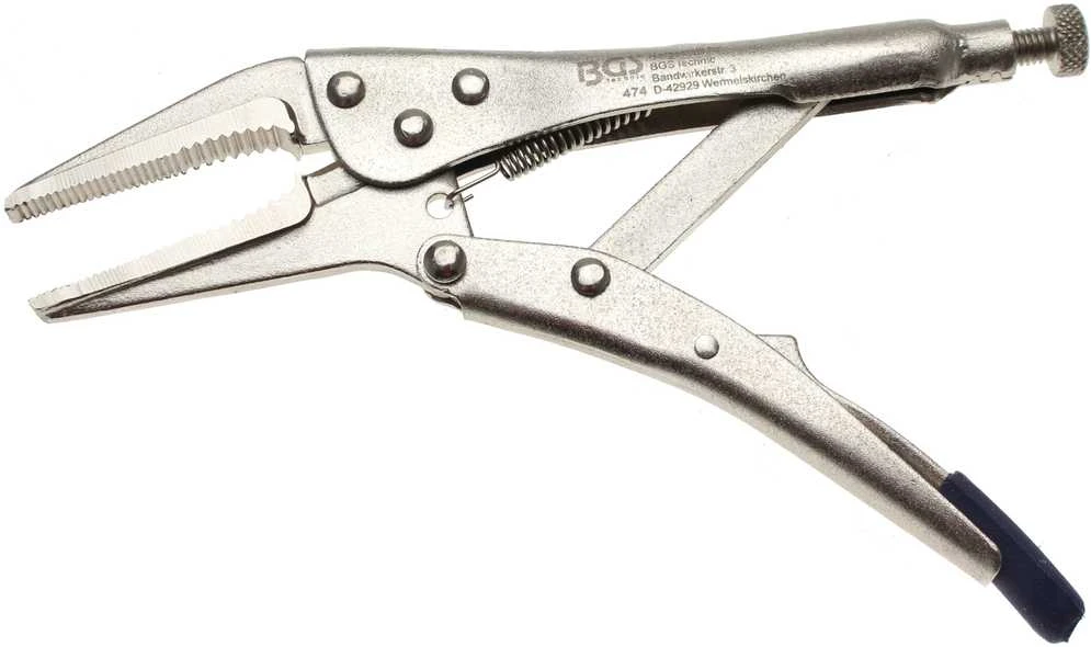 Bgs Technic Fiksuojamos replės ilgu snapu | 170 mm (474)