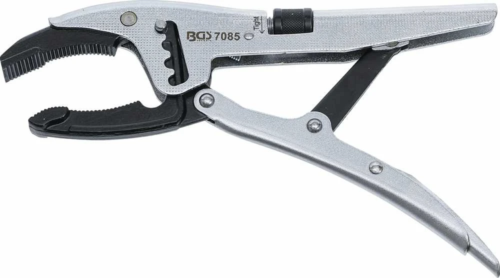 Bgs Technic Fiksuojamos replės | reguliuojamos 4 kryptimis | gilios lūpos | prancūziškos | 250 mm (7085)