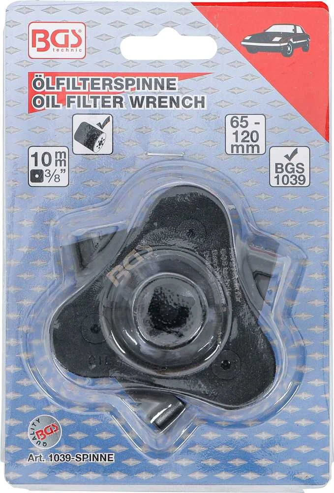 Bgs Technic Filtro raktas iš rinkinio 1039 (1039-SPINNE)
