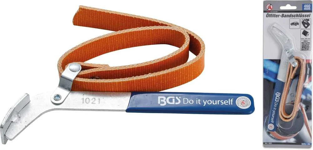 Bgs Technic Filtro raktas juostinis | 460 mm (1021)