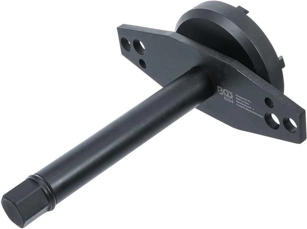 Bgs Technic Galinės ašies veržlės galvutė – griovelinėms veržlėms, AV132 portalui – 122×139 mm (6994)