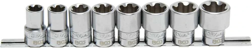Bgs Technic Galvučių komplektas T-Star Plus (Torx Plus) | 12.5 mm (1/2") | 18EP - 32EP | 8 vnt. (8806)