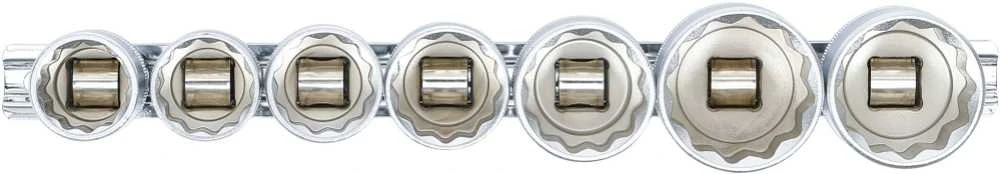 Bgs Technic Galvučių rinkinys | 12-kampės | 12,5 mm (1/2") | 20–32 mm | 7 vnt. (9109)
