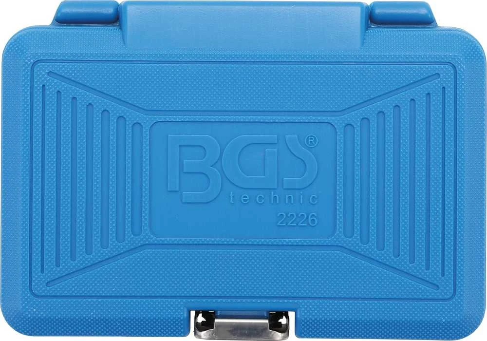 Bgs Technic Galvučių rinkinys, 12 kampų | 12,5 mm (1/2") | 8 - 24 mm | 16 vnt. (2226)